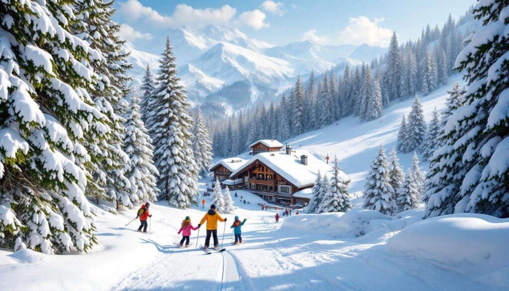 Avec beaucoup de neige en hiver, cette station de ski méconnue des Alpes est une pépite pour les familles