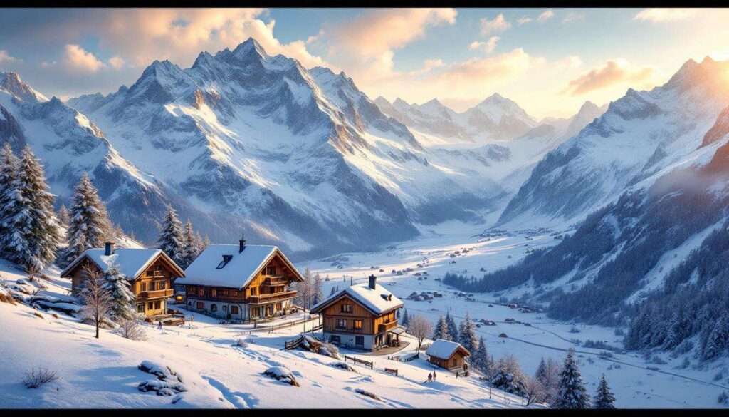 À 1700 m d'altitude, ce hameau offre une immersion dans les glaciers du massif du Mont Blanc