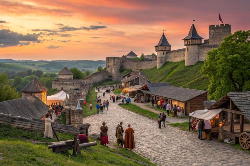 Fréquemment qualifié de “Petit Krak des Chevaliers”, ce village fortifié impressionne par son histoire vivante
