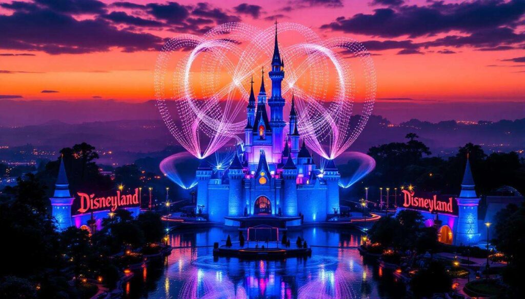De l'eau, de la lumière et une technologie française : le futur spectacle de drones de Disneyland Paris à ne pas rater