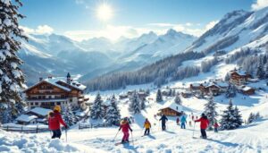 Cette station de ski est LA plus ancienne de France : elle est le terrain de jeu idéal des familles avec ses 78 pistes et ses 95 km de glisse