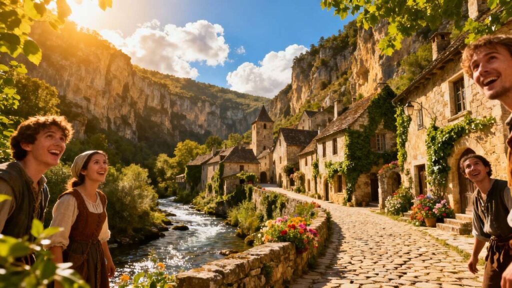 Au cœur des gorges, ce village médiéval est un trésor caché du Sud-Ouest