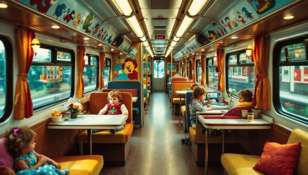 Années 1980 : à quoi ressemblaient vraiment les wagons SNCF spécialement conçus pour les enfants