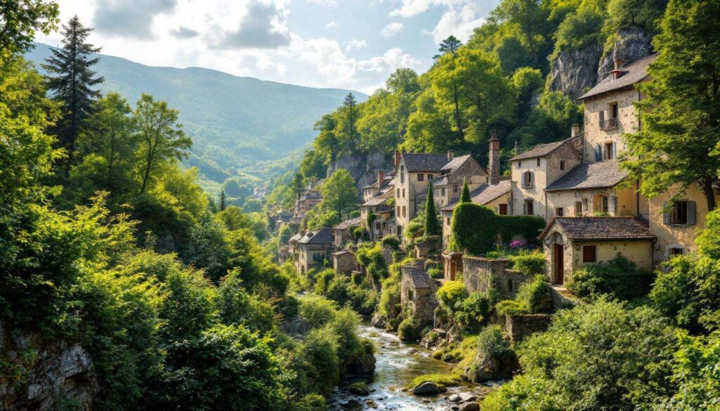 La Lozère vous invite à découvrir ce plus beau village de France des gorges du Tarn, un lieu magnifique