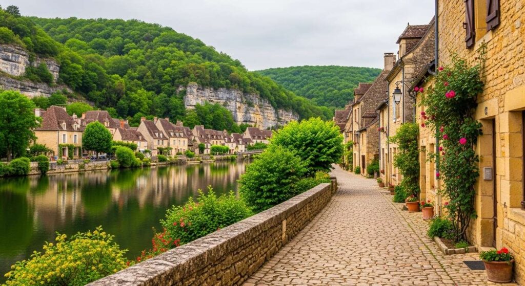 Ce village du Lot, au bord de la Dordogne, figure parmi les plus beaux villages de France