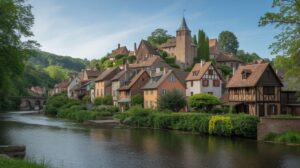 À moins de 2h de Strasbourg, ce village médiéval au bord de l&rsquo;eau est un véritable décor de conte