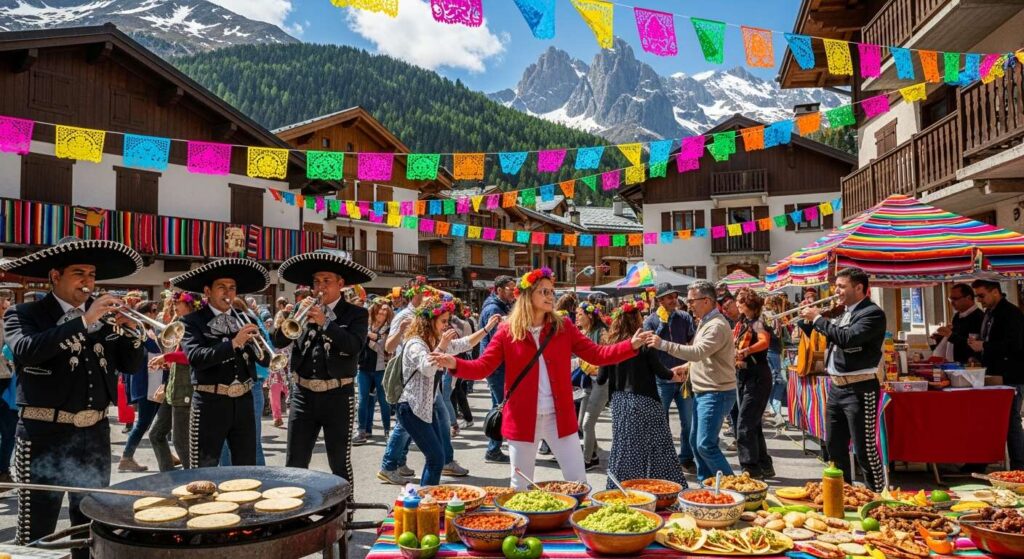 Le petit Mexico français dans les Alpes fait voyager en Amérique latine le temps d’un week-end