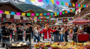 Le petit Mexico français dans les Alpes fait voyager en Amérique latine le temps d’un week-end