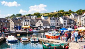 Ce port breton de 5 000 habitants attire chaque année plus d’un million de touristes