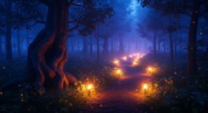Un incroyable parcours immersif et lumineux dans une forêt enchantée à 1h45 de Lyon