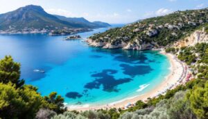 Destination ensoleillée voisine de la France offre de magnifiques paysages et reste à l'écart du tourisme de masse