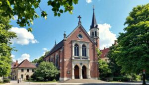 L&rsquo;architecture étonnante de cette église de région parisienne fait penser à une nageoire
